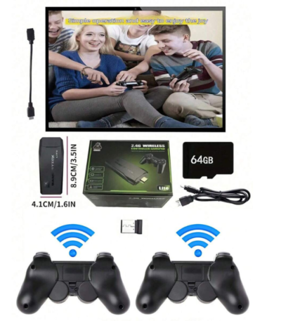 Peaksbuy Wireless Retro Game Console