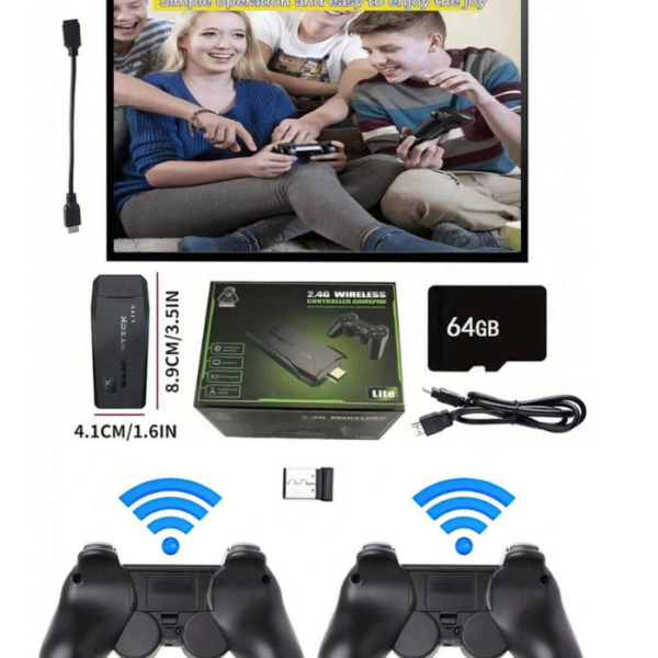 Peaksbuy Wireless Retro Game Console